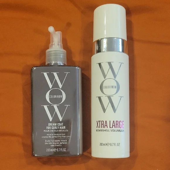 Color Wow Dream Coat and Xtra Large Volumizer Set - Silver and White, Brand New! - Picture 1 of 4